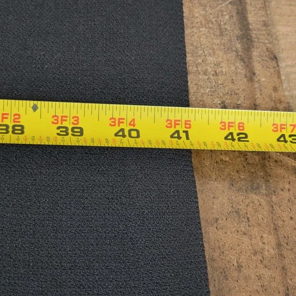 St. John Evening Black Santana Knit Maxi Skirt Side Slit Size 12 Made in USA‎ - Picture 9 of 10